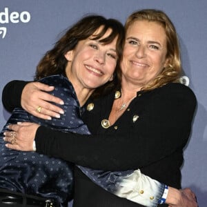 Exclusif - Sophie Marceau et la réalisatrice Lisa Azuelos assistent à l'avant-première du film "I Love America" au Centquatre. Paris. © Coadic Guirec/Bestimage