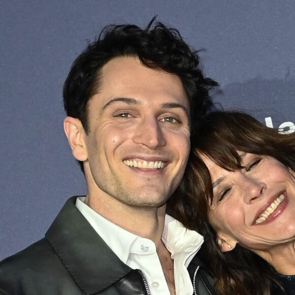 Exclusif - Colin Woodell et Sophie Marceau assistent à l'avant-première du film "I Love America" au Centquatre. Paris, le 10 mars 2022. © Coadic Guirec/Bestimage