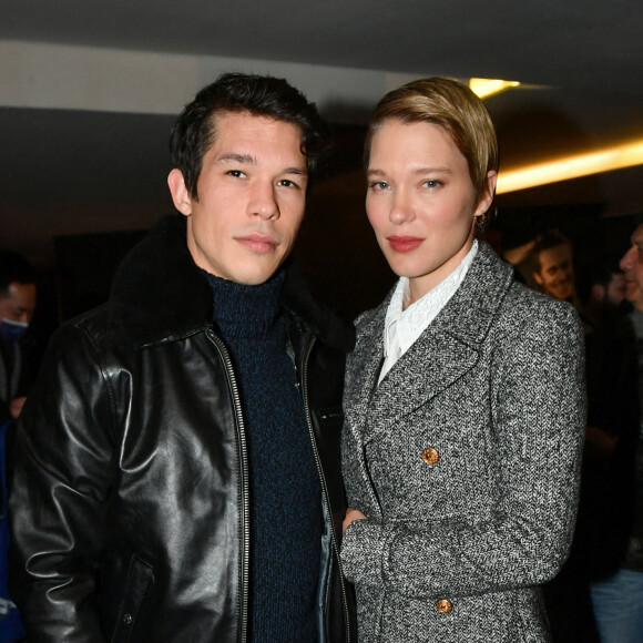Léa Seydoux et Sandor Funtek assistent à l'avant-première du film "L'histoire de ma femme" à l'UGC Ciné Cité Les Halles. Paris  © Veeren/Bestimage