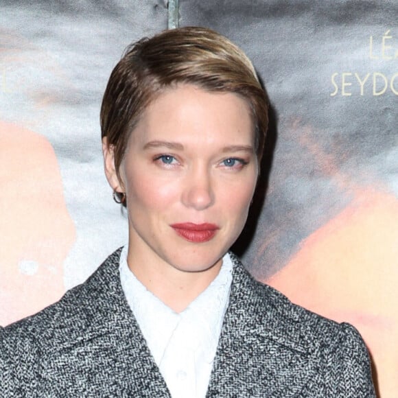 Léa Seydoux à l'avant-première du film "L'histoire de ma femme" à l'UGC Ciné Cité Les Halles à Paris le 10 mars 2022.