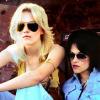 Dakota Fanning et Kristen Stewart dans The Runaways...