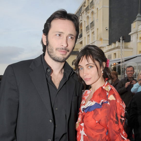 Emmanuelle Béart et Michaël Cohen au Festival du film de Cabourg.