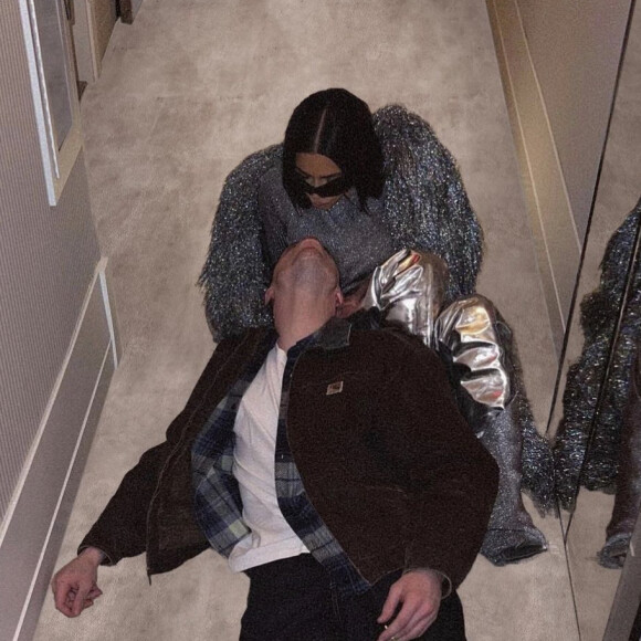 Kim Kardashian et Pete Davidson en mars 2022.