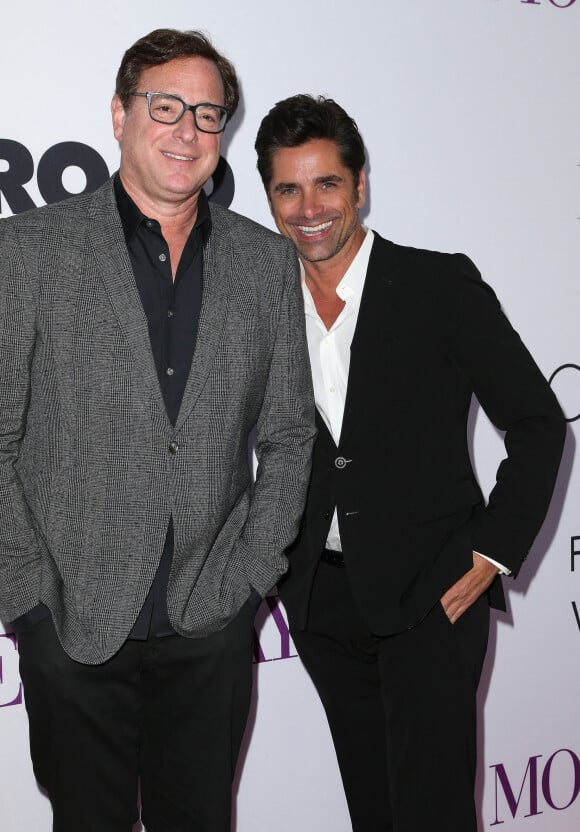 Bob Saget, John Stamos lors de la première mondiale du film ''Mother's Day'' à Hollywood, le 13 avril 2016. © Sammi/AdMedia via ZUMA Wire/Bestimage