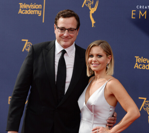 Bob Saget, Candace Cameron-Bure - Soirée des Creative Arts Emmys Awards 2018 au Microsoft Theater à Los Angeles, Californie, Etats-Unis, le 8 septembre 2018. 