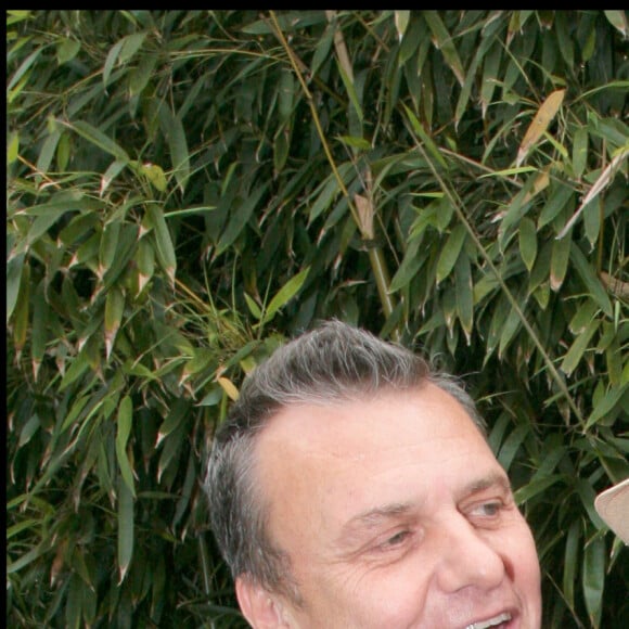 Jean-Charles de Castelbajac et Mareva Galanter à Roland-Garros en 2007. 