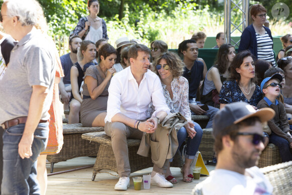 Exclusif - Yannick Jadot et sa compagne Isabelle Saporta - Yann Arthus-Bertrand organise la grande fête GoodPlanet à l'occasion du 10éme anniversaire de son film "Home" et de la Fondation à Paris  le 1er juin 2019. -
