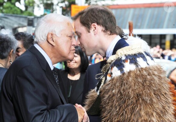 Le Prince William poursuit sa visite officielle en Nouvelle-Zélande. 18/10/2010