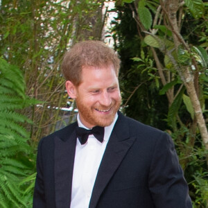 Le prince Harry, duc de Sussex, et Meghan Markle, duchesse de Sussex, à la première du film "Le Roi Lion" au cinéma Odeon Luxe Leicester Square à Londres, le 14 juillet 2019. 