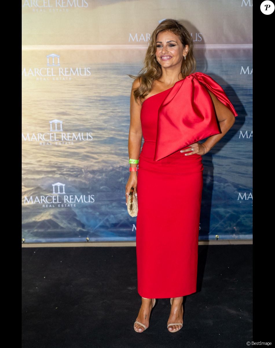 Monica Cruz lors de la soirée caritative "Remus" à Bunyola en Espagne, le 5 août 2021.