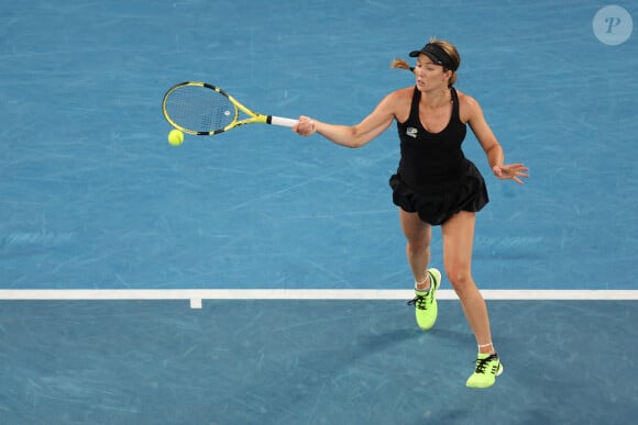 Ashleigh Barty remporte la finale de l'Australian Open de tennis à Melbourne le 29 janvier 2022. Image: © Sydney Low/CSM via ZUMA Wire