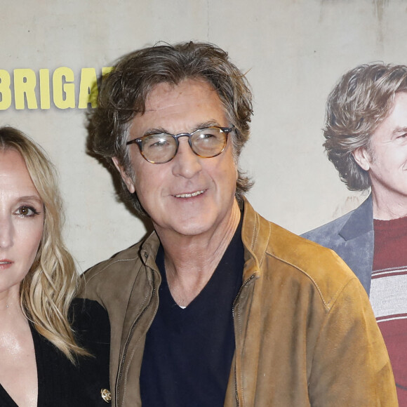 Audrey Lamy, François Cluzet - Avant-première du film "La Brigade" au Cinéma Pathé Wepler à Paris le 21 Mars 2022. © Marc Ausset-Lacroix/Bestimage