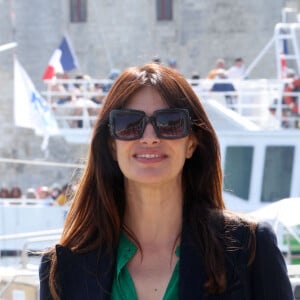 Héléna Noguerra du téléfilm "La dernière partie" - Photocall lors du Festival de la Fiction de La Rochelle. Le 16 septembre 2021 © Jean-Marc Lhomer / Bestimage