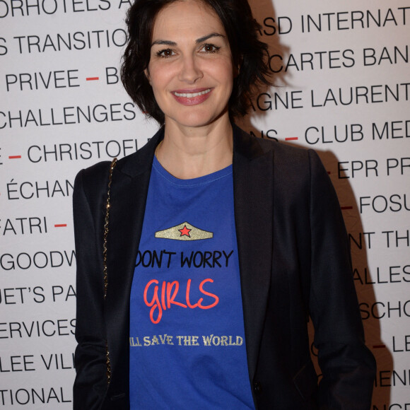 Helena Noguerra - Photocall du déjeuner "Chinese Business Club" au Pavillon Gabriel à Paris, à l'occasion de la journée des droits des femmes. Le 8 mars 2019 © Rachid Bellak / Bestimage 
