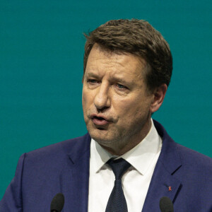 Yannick Jadot - Meeting du candidat Europe Écologie les Verts, Yannick Jadot à l'élection présidentielle au Zénith à Paris le 27 mars 2022.