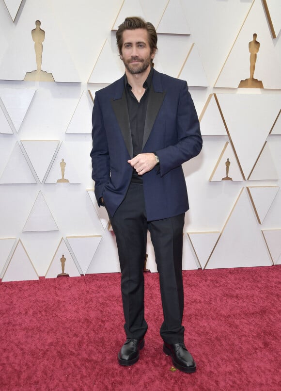 Jake Gyllenhaal au photocall de la 94ème édition de la cérémonie des Oscars à Los Angeles, le 27 mars 2022. 