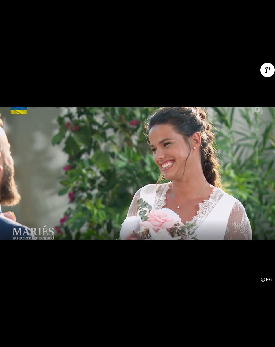 Mariage d'Axel et Caroline dans "Mariés au premier regard 2022", le 28 mars, sur M6