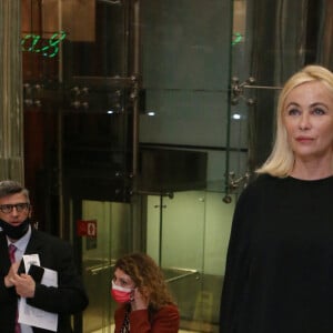 Emmanuelle Béart est la présidente du jury de la 22ème édition du film francophone de Grèce à Athènes le 29 mars 2022. © Aristidis Vafeiadakis/ZUMA Press Wire / Bestimage