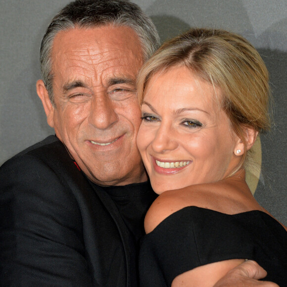 Thierry Ardisson et sa femme Audrey Crespo-Mara - Soirée des 30 ans de Canal + au Palais de Tokyo à Paris.