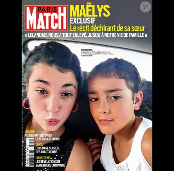 Couverture du Paris Match consacré à l'affaire Maëlys @ Twitter / Paris Match