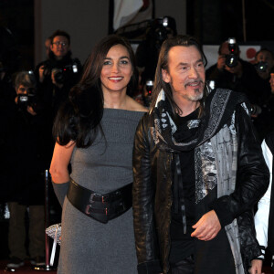 Florent Pagny, sa femme Azucena Pagny et leur fille Ael - 15eme edition des NRJ Music Awards au Palais des Festivals a Cannes le 14 decembre 2013.