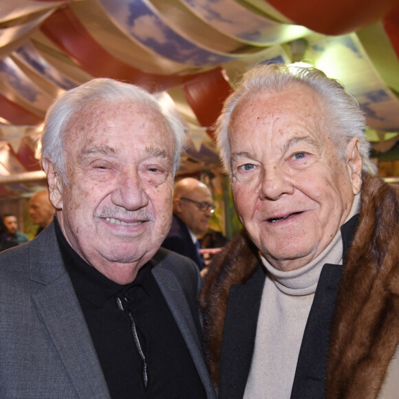 Exclusif - Marcel Campion et Massimo Gargia - Lancement de l'édition 2022 de La Foire du Trône. Paris, le 1er avril 2022. © Rachid Bellak/Bestimage