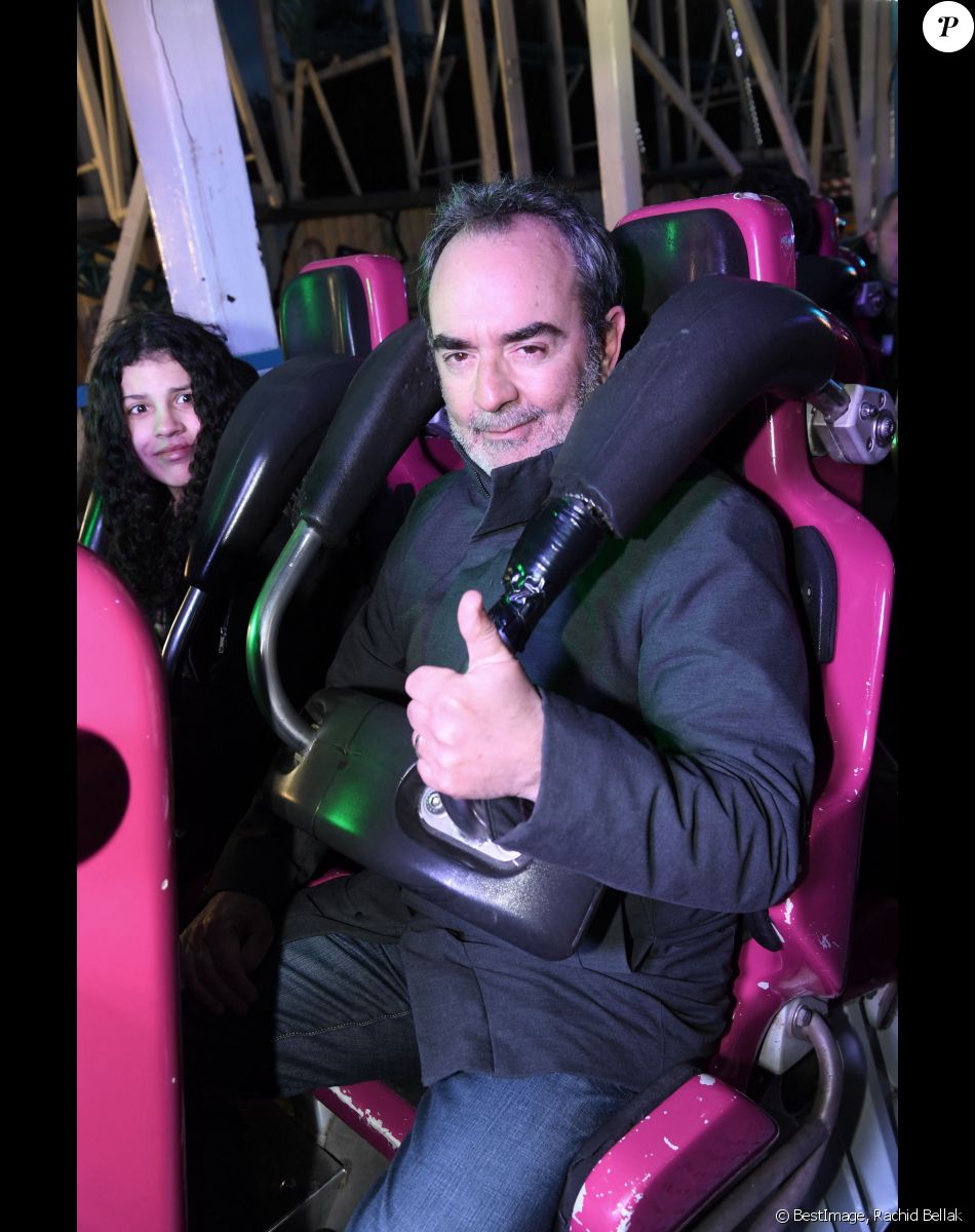 Exclusif - Bruno Solo - Lancement de l'édition 2022 de La Foire du Trône. Paris, le 1er avril 2022. © Rachid Bellak/Bestimage