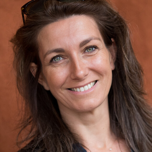 Anne-Claire Coudray dans le village lors des internationaux de tennis de Roland Garros à Paris, France, le 3 juin 2019. © Jacovides-Moreau/Bestimage