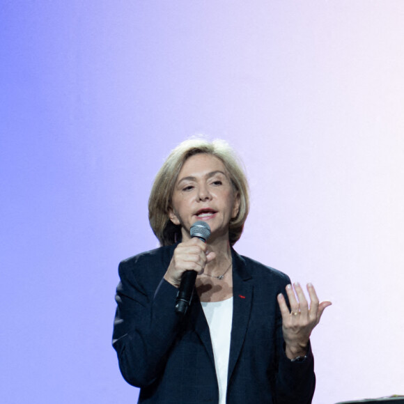 Meeting de Valérie Pecresse, candidate LR à l'élection présidentielle 2022, à Nîmes. Le 17 mars 2022 © Stéphanie Gouiran / Panoramic / Bestimage