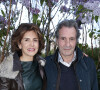 Anne Nivat et son mari Jean-Jacques Bourdin - Prix de la Closerie des Lilas 2016 à Paris, le 12 avril 2016.