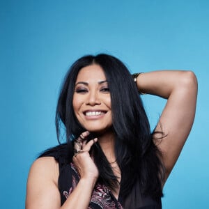 Exclusif - Anggun - Studio - Enregistrement de l'émission "Duos Mystères" à la Seine Musicale à Paris, diffusée le 20 août sur TF1 © Gaffiot-Moreau / Bestimage