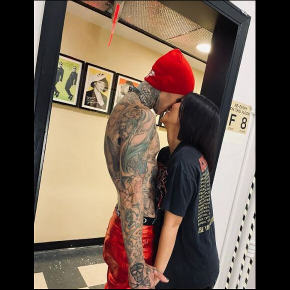 Kourtney Kardashian a adressé une déclaration d'amour à son fiancé Travis Barker pour son anniversaire. Novembre 2021.