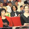 Anny Duperey et Sara Giraudeau lors de l'enregistrement de l'émission Vivement dimanche, diffusée le 24 janvier sur France 2
