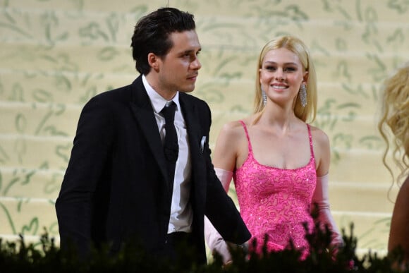 Brooklyn Beckham et sa fiancée Nicola Peltz à la soirée du Met Gala (Met Ball) 2021 "Celebrating In America: A Lexicon Of Fashion" au Metropolitan Museum of Art à New York City, New York, Etats-Unis. 