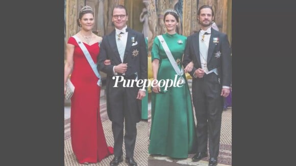 Victoria et Sofia de Suède : Duel de tiares et belles robes pour une très chic réception au palais royal