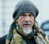 Exclusif - Florent Pagny - Sorties de l'émission "Vivement Dimanche" qui sera diffusée le 21 novembre 2021 au studio Gabriel à Paris, France, le 03 novembre 2021. © Christophe Clovis / Bestimage