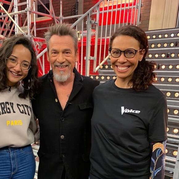 Angie Berthias-Cazaux, la coach vocale qui travaille étroitement avec Florent Pagny dans "The Voice" - Instagram