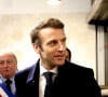 Le président de la République française et candidat du parti centriste La République en marche (LREM) à la réélection, Emmanuel Macron a effectué une visite sur le thême de l'Ecologie à Fouras en Charente-Maritime, France, le 31 mars 2022.