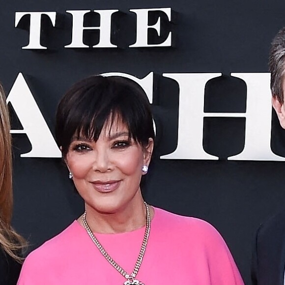 Dana Walden, Kris Jenner, Craig Erwich à la première de la série HULU "The Kardashians" à Los Angeles, le 7 avril 2022. 