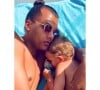 Stromae et son fils sur Instagram. Le 13 juin 2021.
