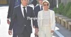 Laura Tenoudji et Christian Estrosi votent en famille, la petite Bianca habillée comme une grande !