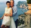 Mariage de Cristina Cordula et Frédéric Cassin à Capri. Le 6 juin 2017.