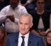 Gilles Bouleau - Les candidats à l'élection présidentielle sont sur le plateau de l'émission "La France face à la guerre" sur TF1 le 14 mars 2022