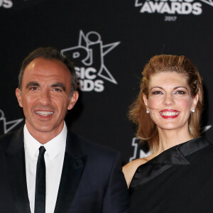 Nikos Aliagas avec sa compagne Tina Grigoriou - 19ème édition des NRJ Music Awards à Cannes le 4 novembre 2017. © Dominique Jacovides/Bestimage