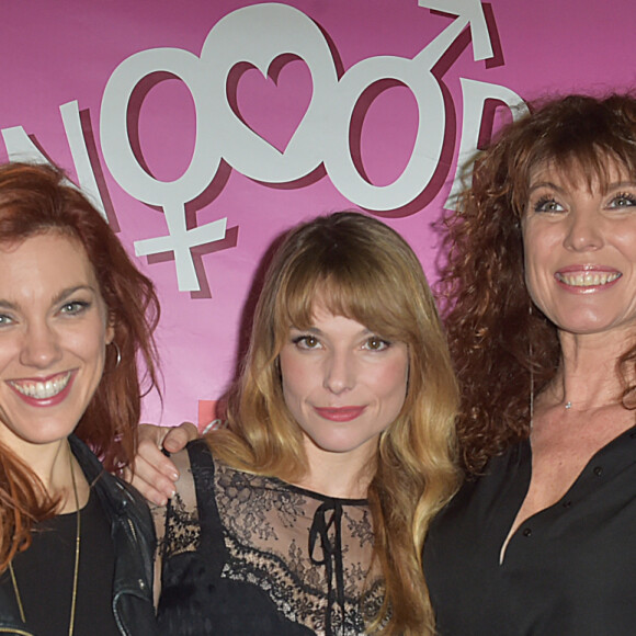 Anaïs Delva, Cécilia Cara et Marion Posta - Générale de la pièce "Enooormes" au théâtre Trévise à Paris, le 11 janvier 2018. © Giancarlo Gorassini/Bestimage