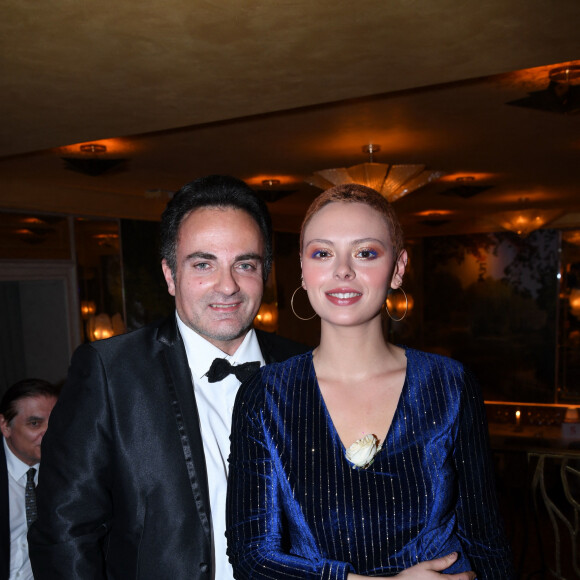 Semi-exclusif - Laurent Amar et Fanny Reaver - Dîner de charité de l'association "La princesse Murat" au restaurant "Les jardins du Presbourg" à Paris le 11 avril 2022. "L’association « La Princesse Murat » est une association à but non lucratif dont l’objet est de promouvoir l’accès à la santé, à l’éducation, à la nutrition et aux premiers secours aux femmes et aux enfants en situation de détresse, d’extrême pauvreté, et de risques sanitaires où que ce soit dans le monde. Elle a également pour vocation de promouvoir le développement durable et l'écologie, indispensables pour garantir que toutes formes d'aide soient durables à long terme.© Rachid Bellak/Bestimage