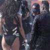 Les Black Eyed Peas en plein tournage de leur nouveau clip, surpris par une tempête de sable à Los Angeles !