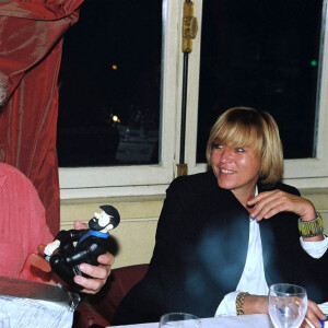 Anniversaire de Jacques Weber avec sa femme Christine, au club de l'Étoile à Paris
