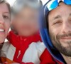 Delphine et Cédric Jubillar au ski avec leur fils Louis