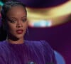 Rihanna lors de son discours émouvant aux NAACP Image Awards 2020. L'artiste a reçu le prestigieux prix du président lors de la cérémonie à l'auditorium de Pasadena Civic à Pasadena, Californie